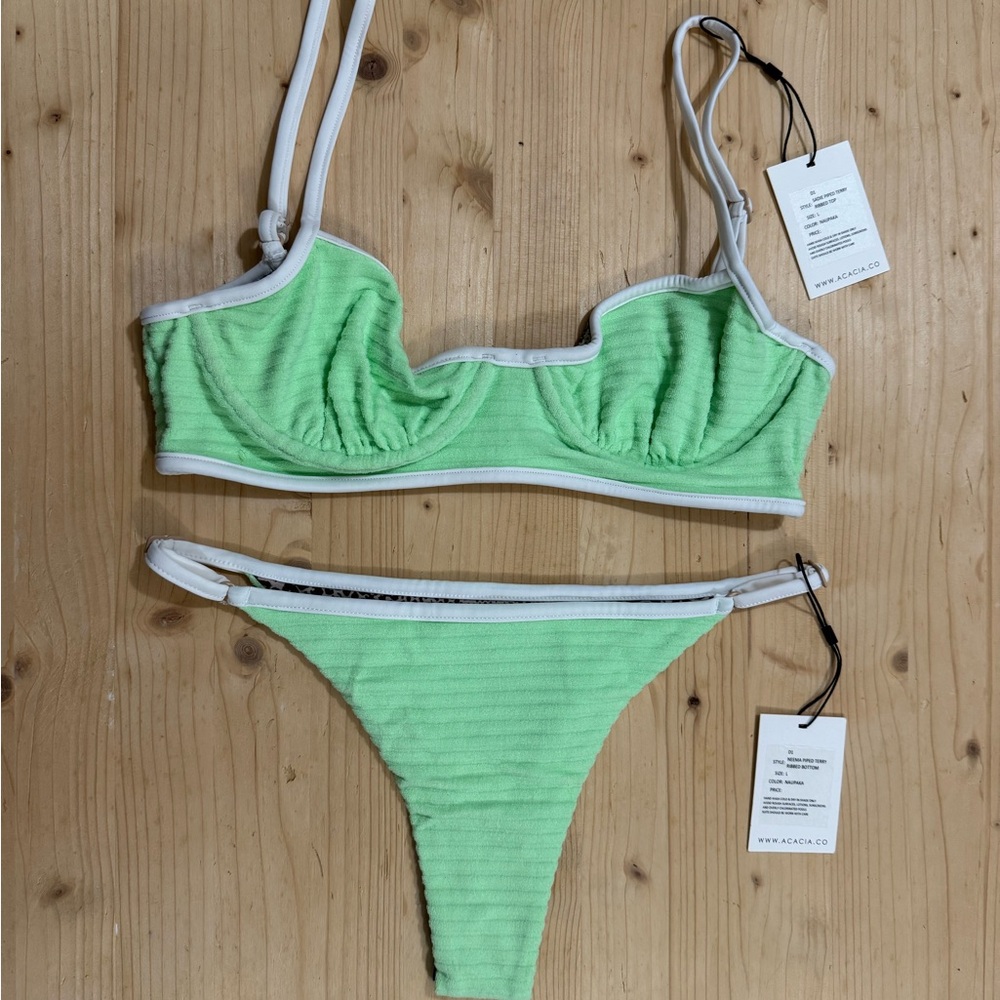Acacia swimwear set in Naupaka